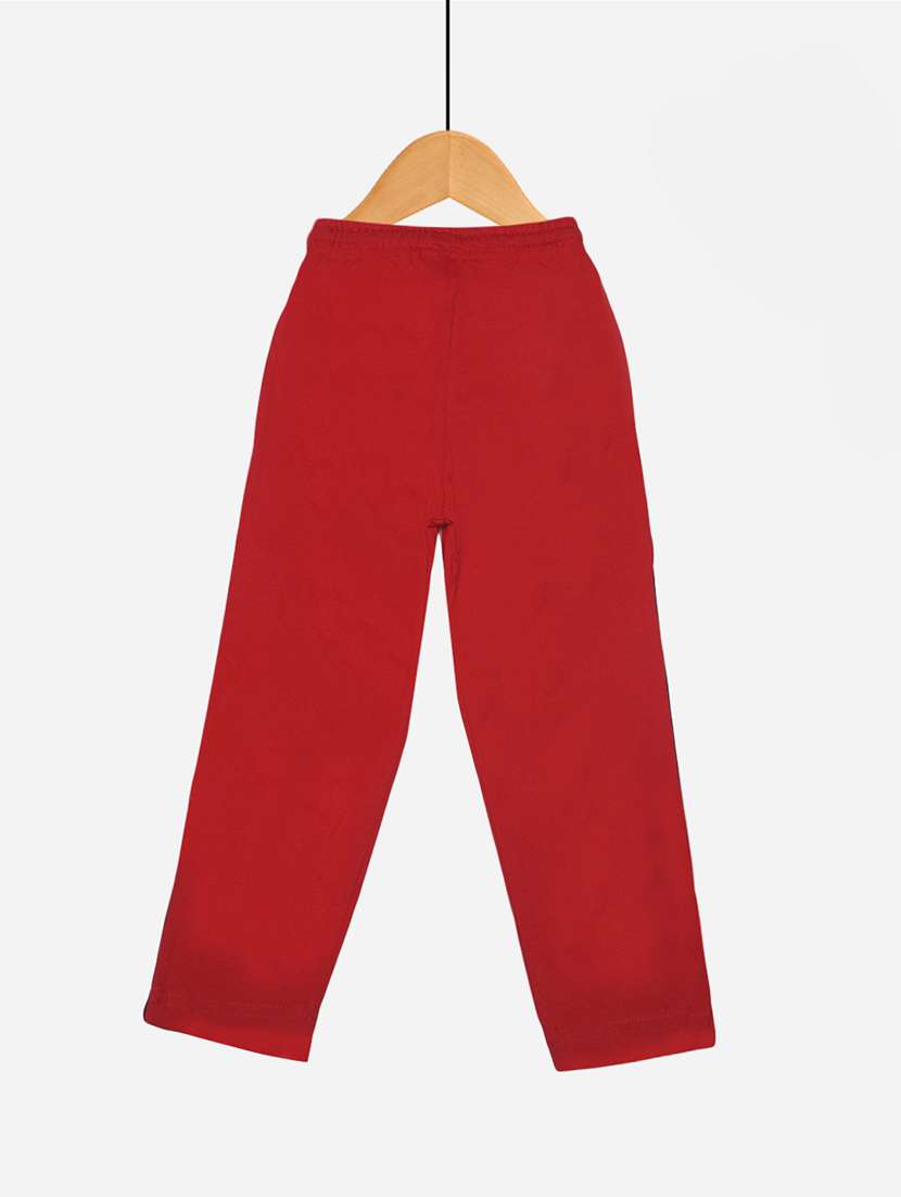 boys pack of 2 solid mid rise drawstring track pant - 21577779 - Standard Image - 1