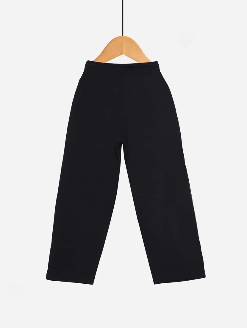 boys pack of 2 solid mid rise drawstring track pant - 21577783 -  Standard Image - 1