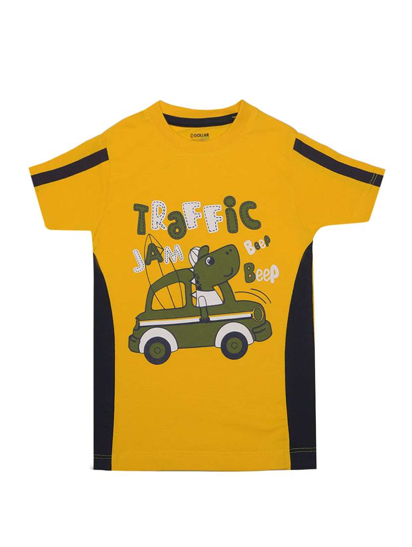 boys color block short sleeves t-shirt - 21577809 -  Standard Image - 1