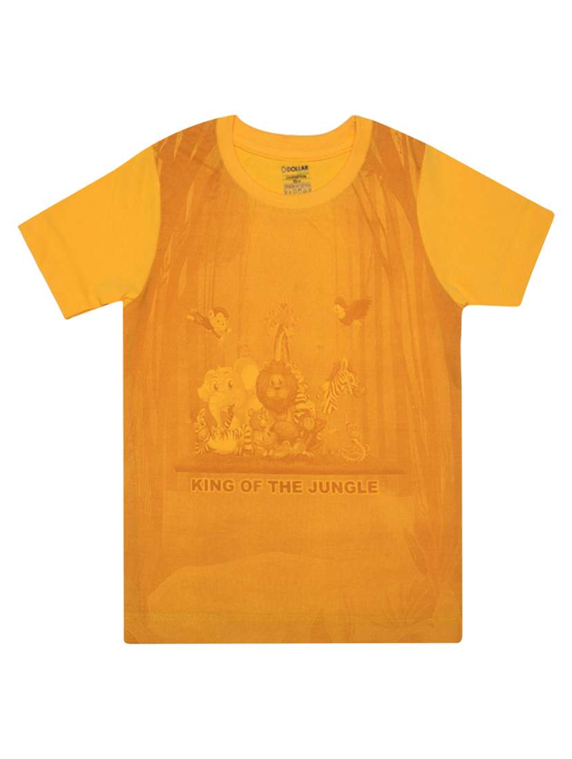 boys graphic printed round neck t-shirt - 21577822 -  Standard Image - 1