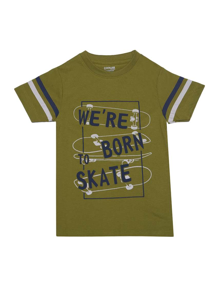boys printed round neck t-shirt - 21577841 -  Standard Image - 1