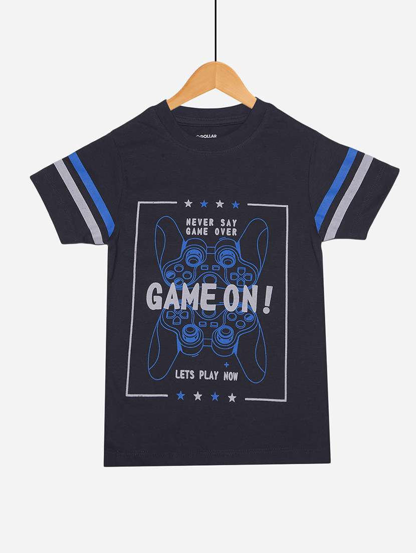 boys pack of 3 round neck printed t-shirt - 21577849 -  Standard Image - 1