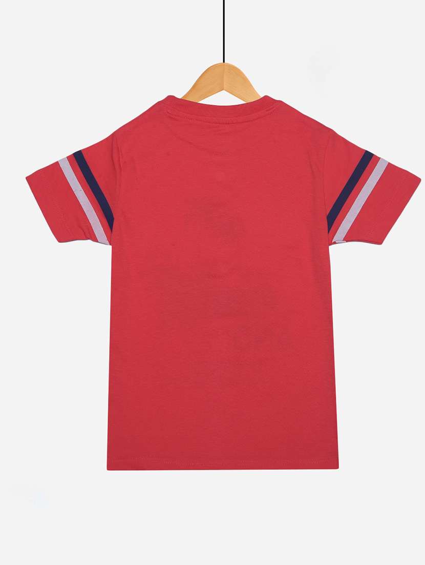 boys pack of 4 round neck printed t-shirt - 21577851 -  Standard Image - 1