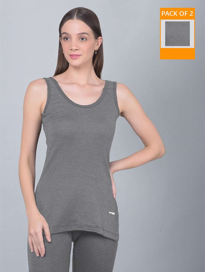 pack of 2 solid camisoles