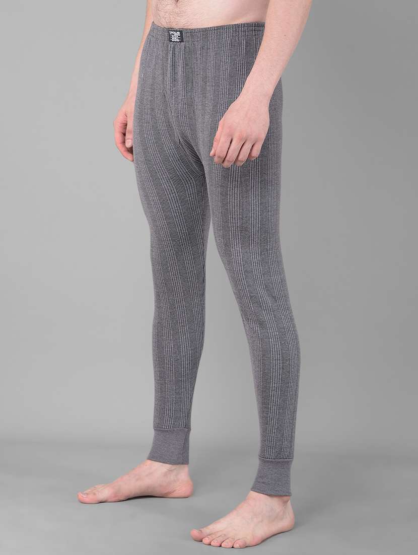 men pack of 2 solid full length thermal bottom - 21578038 -  Standard Image - 1
