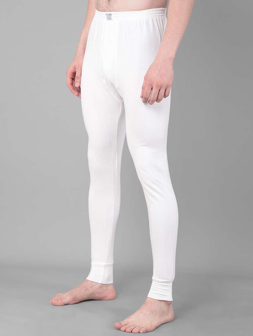 men pack of 2 solid full length thermal bottom - 21578041 -  Standard Image - 1