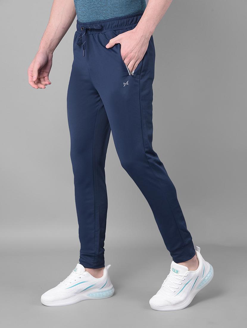 men solid regular fit joggers - 21578096 - Standard Image - 1