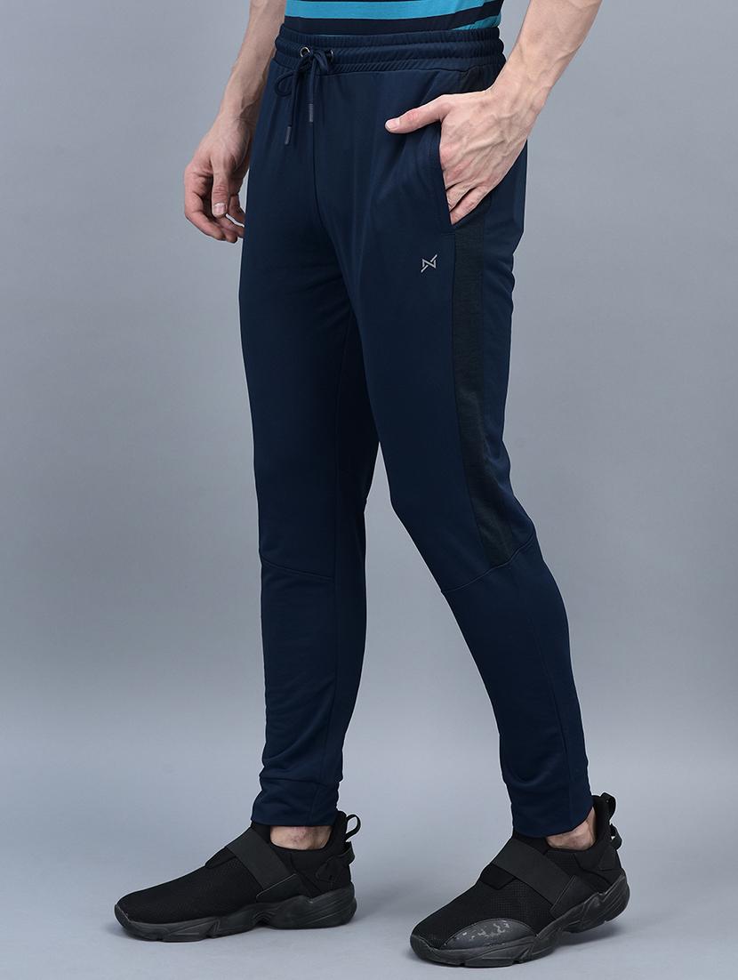 blue polyester joggers - 21578104 -  Standard Image - 1