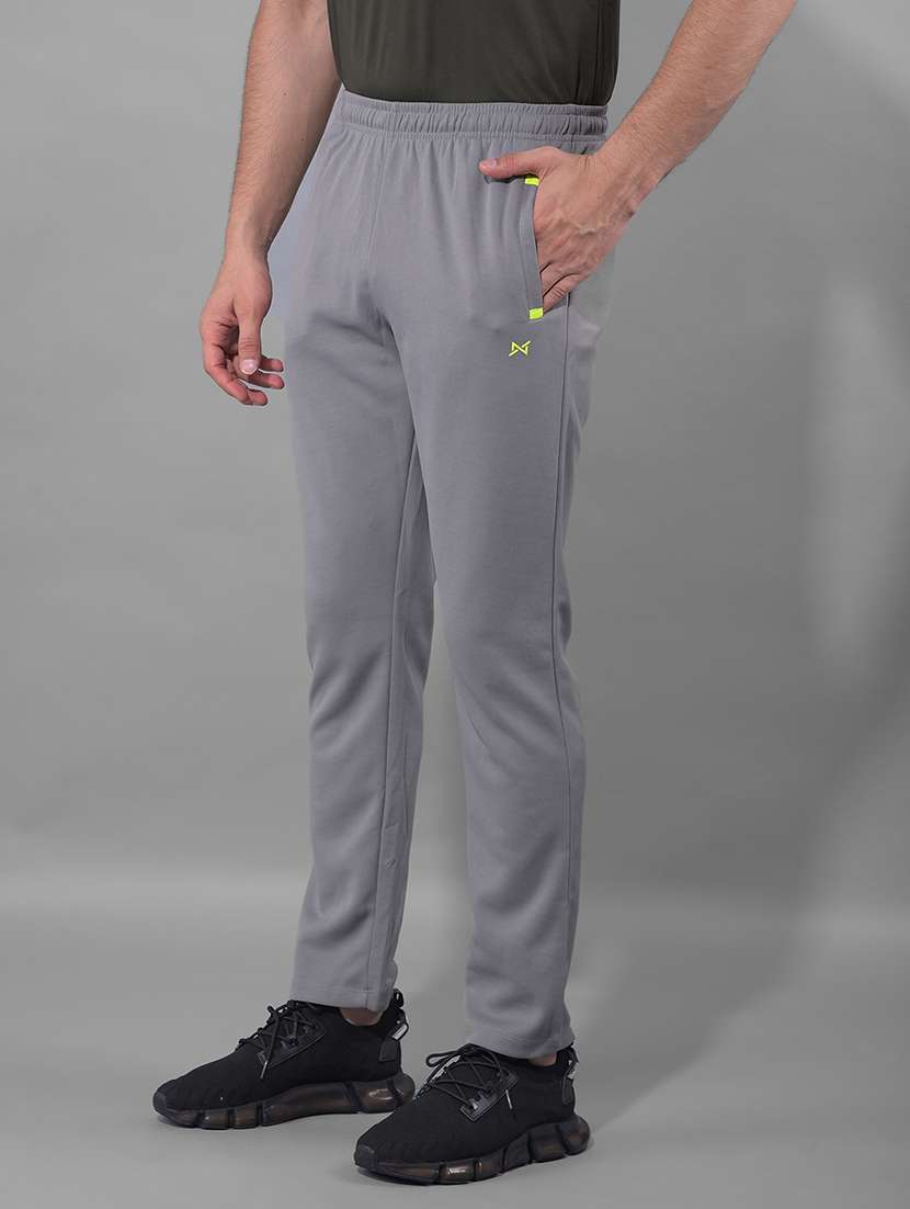 men pack of 2 solid full length track pants - 21578177 -  Standard Image - 1
