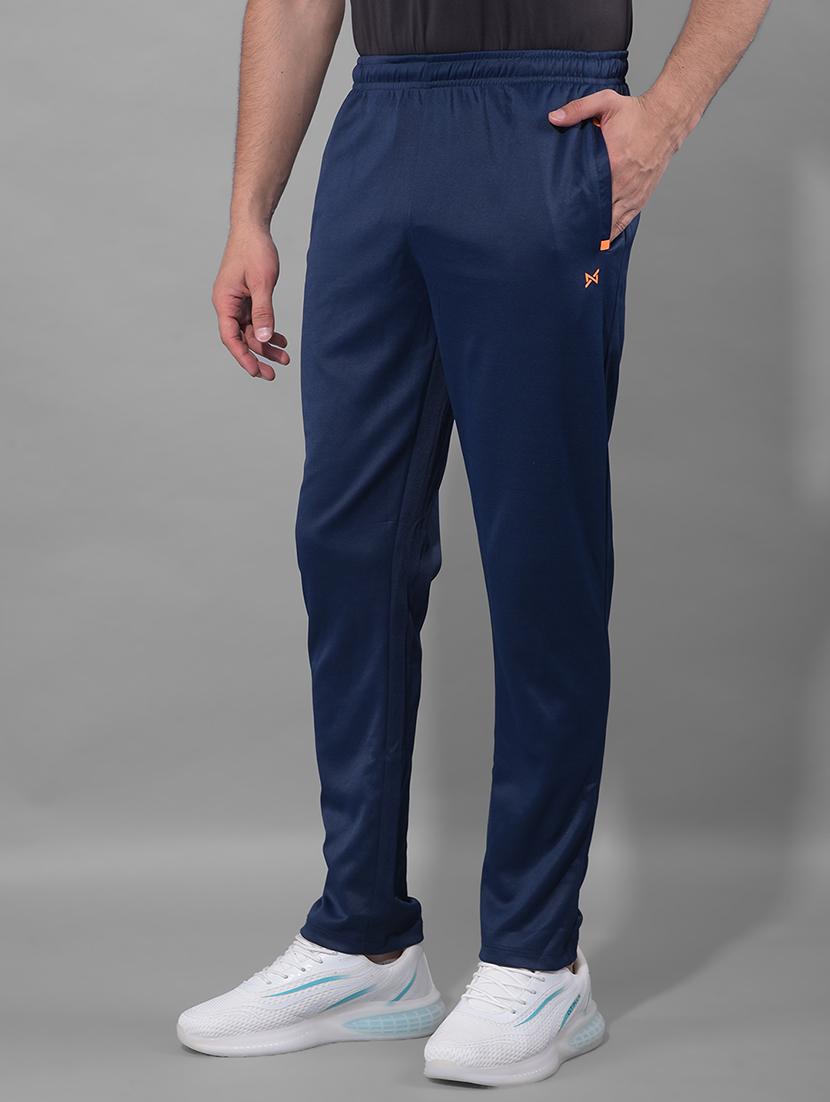men pack of 2 regular fit solid full length track pants - 21578180 - Standard Image - 1