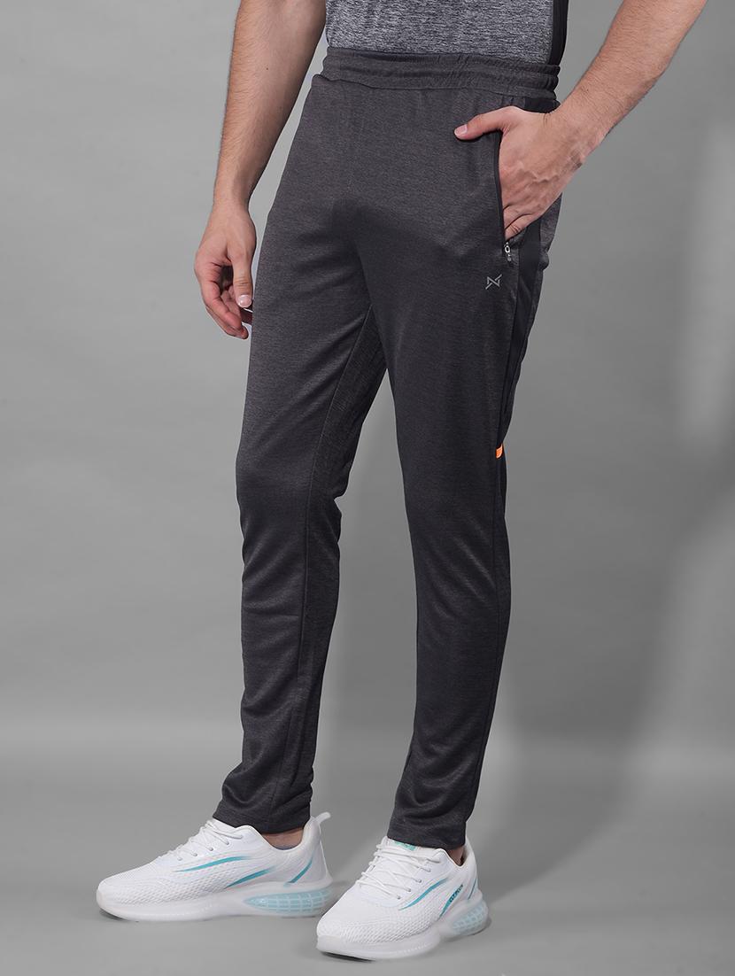 men pack of 3 regular fit solid full length track pants - 21578188 - Standard Image - 1