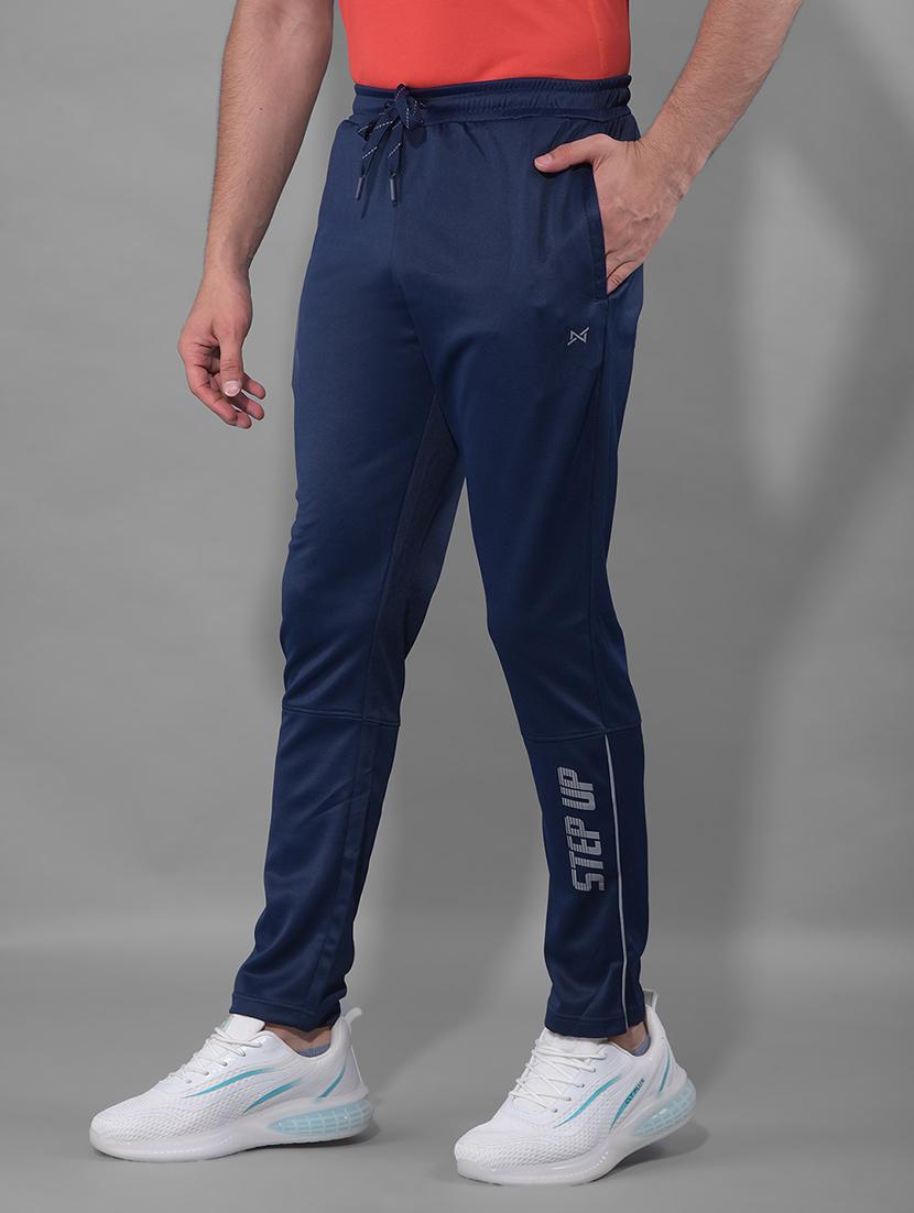 men pack of 2 regular fit solid full length track pants - 21578190 - Standard Image - 1