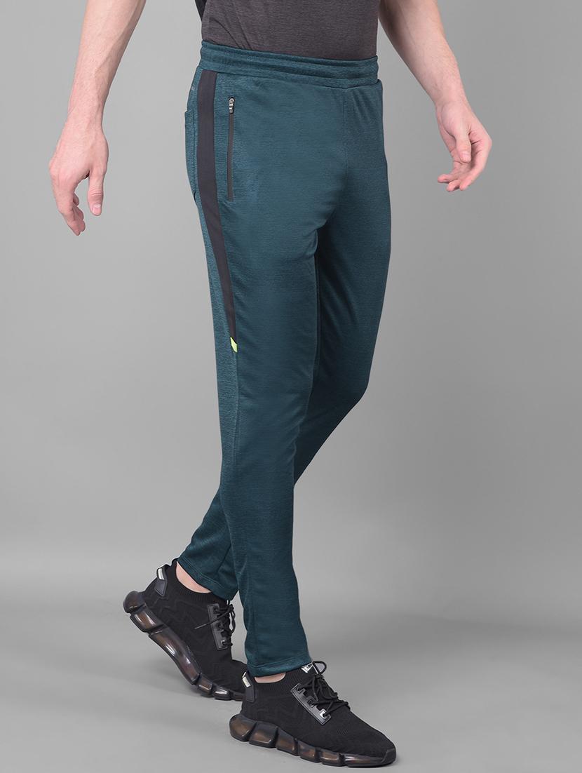 men pack of 2 regular fit solid full length track pants - 21578217 - Standard Image - 1
