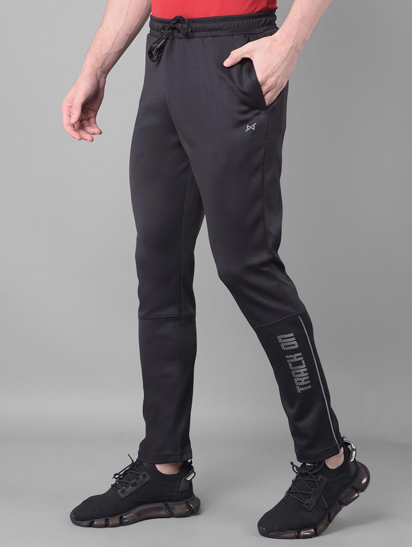 men pack of 2 regular fit solid full length track pants - 21578225 - Standard Image - 1