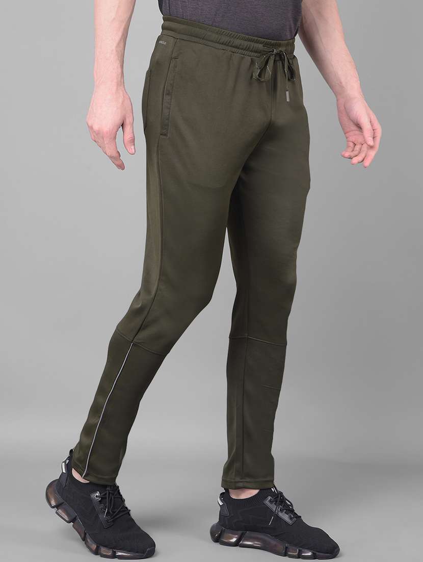 men pack of 2 regular fit solid full length track pants - 21578227 -  Standard Image - 1