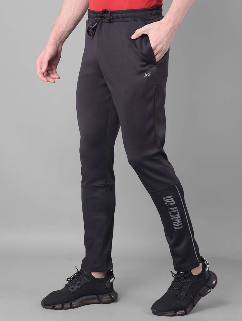 men pack of 3 regular fit solid full length track pants - 21578231 -  Standard Image - 1