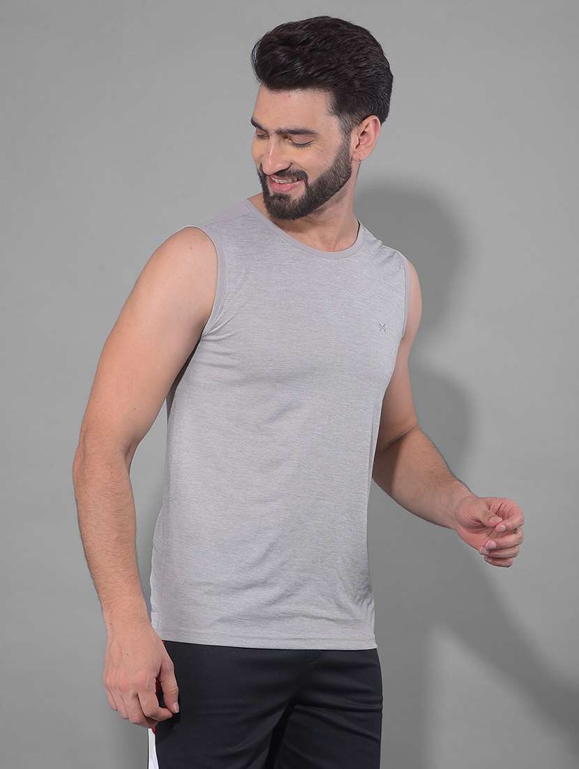 men pack of 3 round neck sleeveless vest - 21578251 -  Standard Image - 1