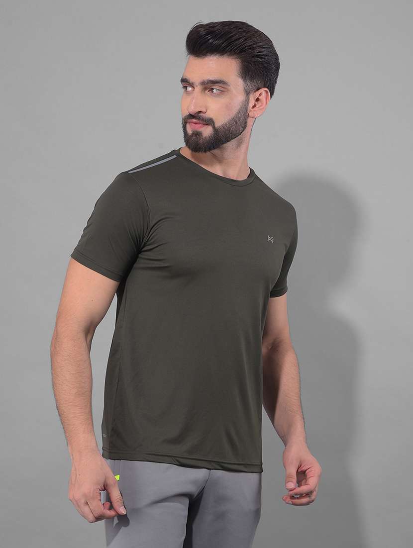 men pack of 2 solid regular fit short sleeves sports t-shirts - 21578257 -  Standard Image - 1