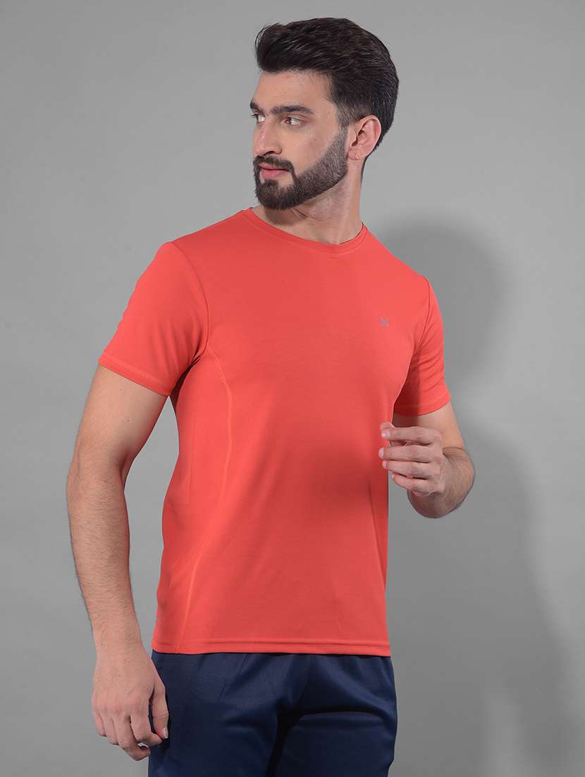 men pack of 2 solid regular fit short sleeves sports t-shirts - 21578277 -  Standard Image - 1