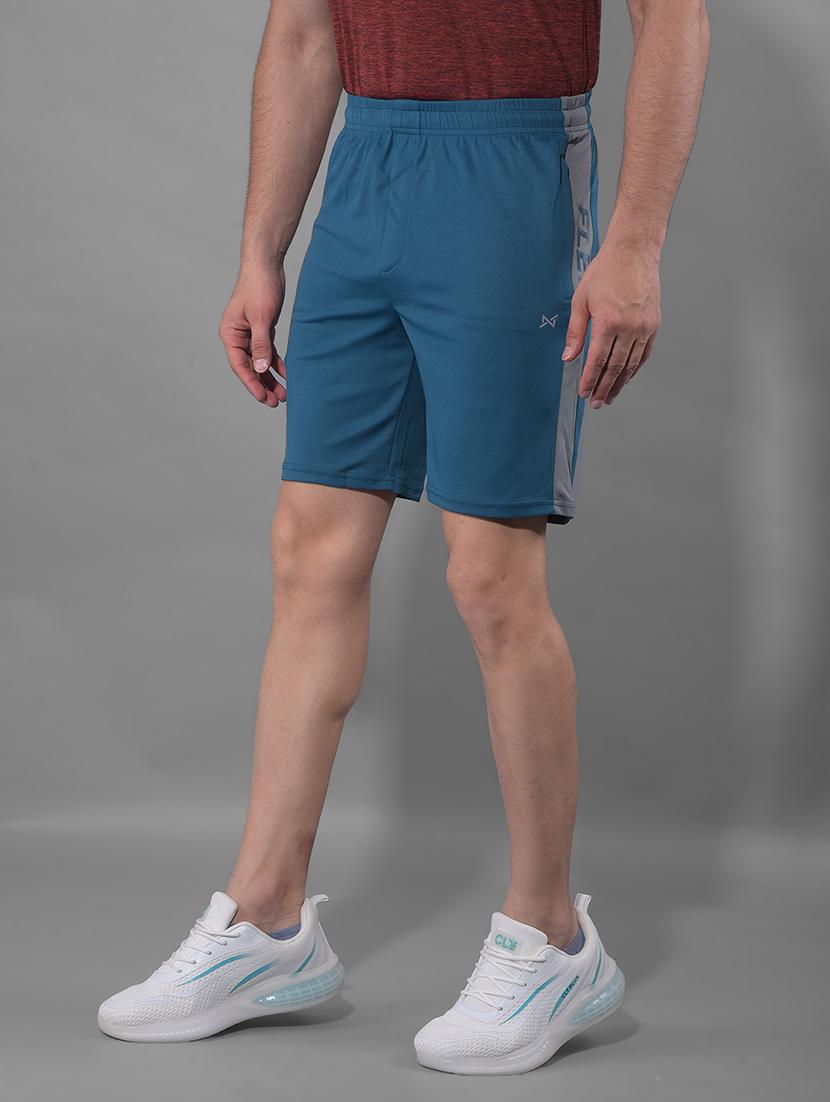 men pack of 2 solid regular fit shorts - 21578365 - Standard Image - 1