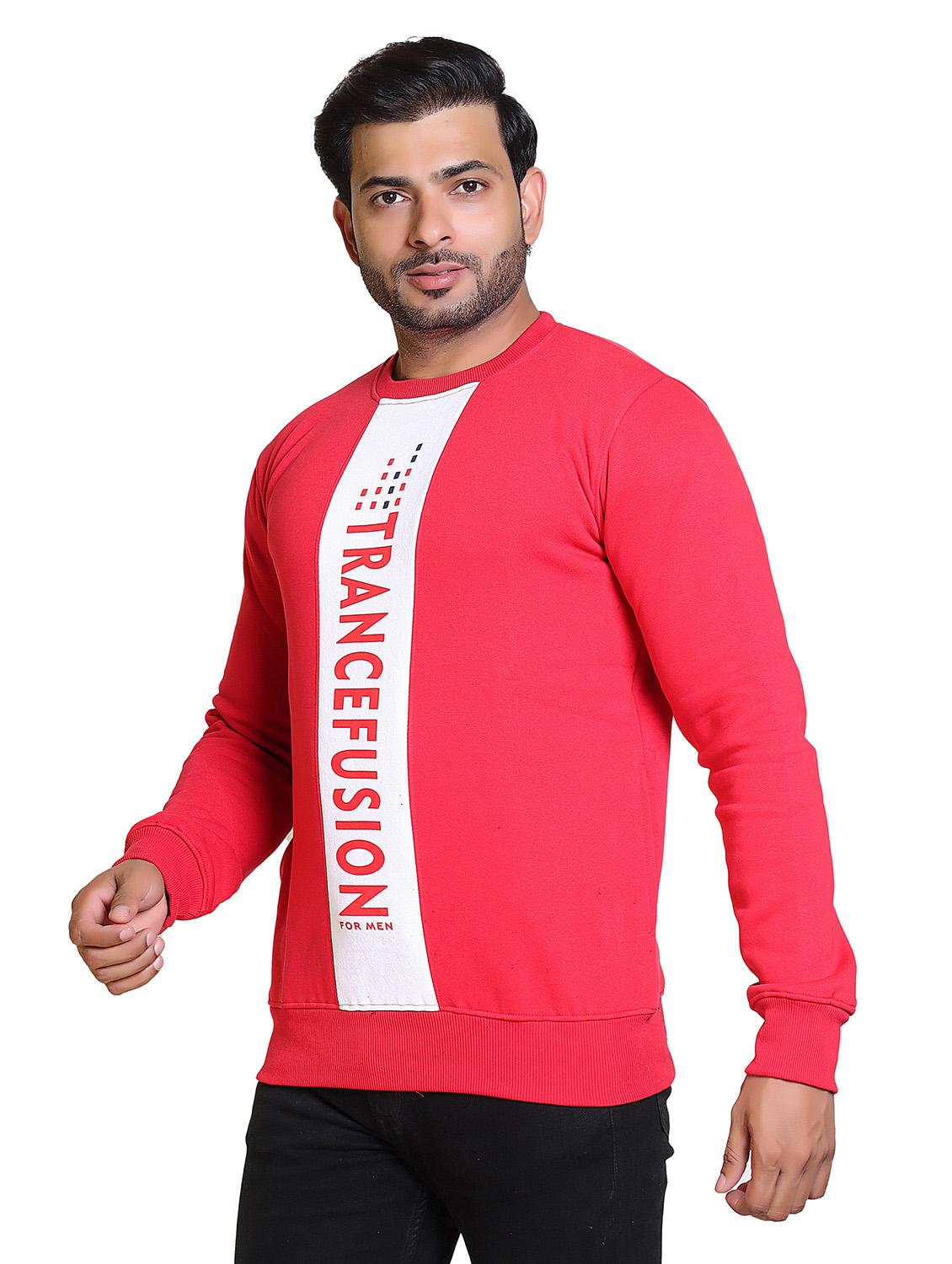 men color block round neck long sleeve sweatshirt - 21578429 -  Standard Image - 1