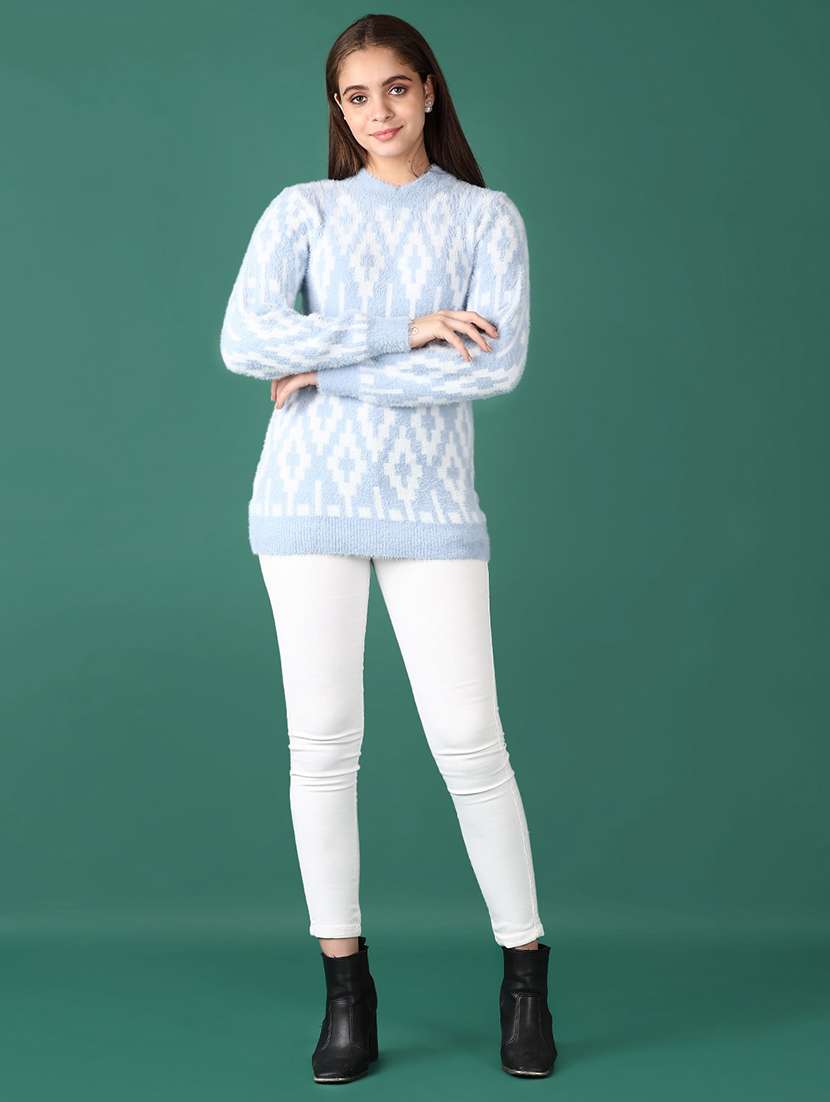 women long sleeves self design cardigan - 21578454 -  Standard Image - 4