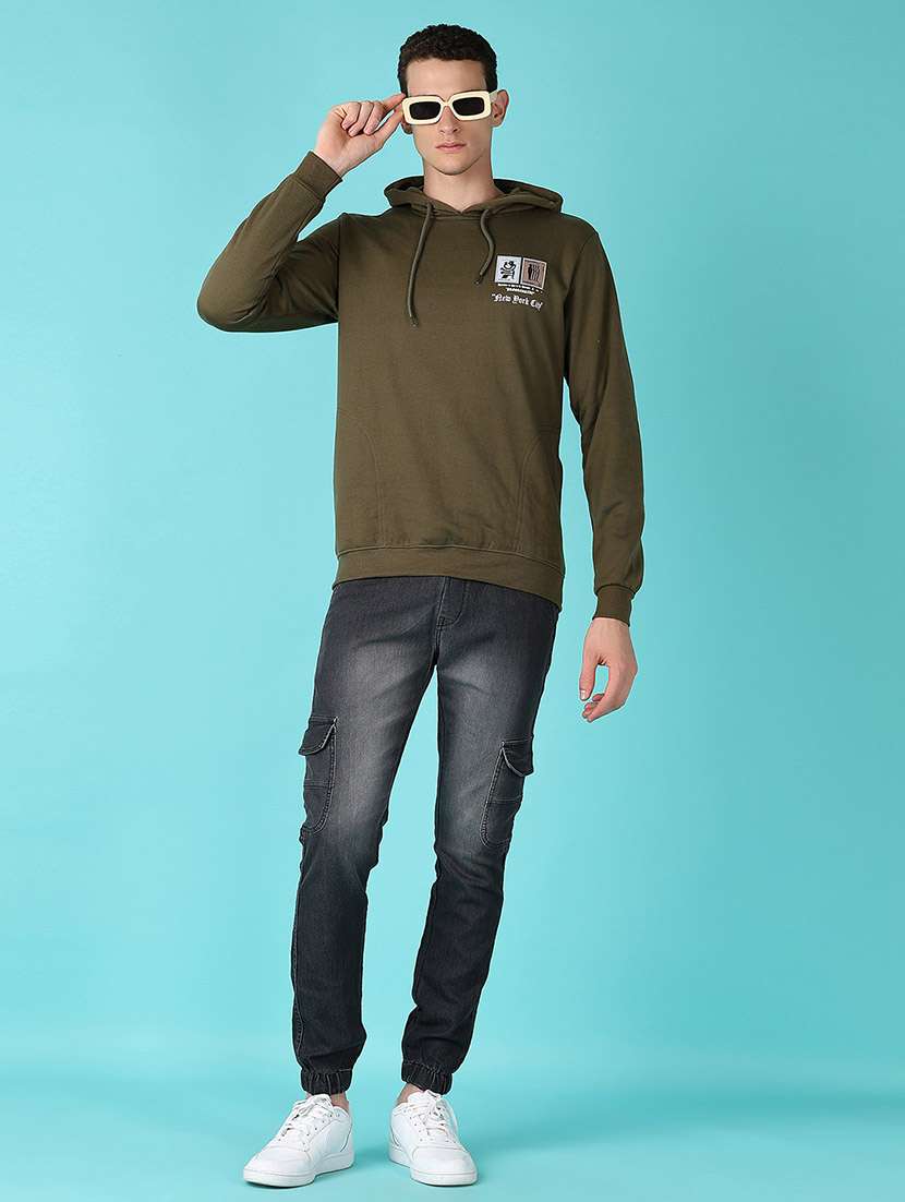 men long sleeves front & back print sweatshirt - 21578461 -  Standard Image - 4