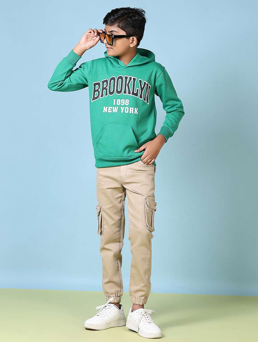 boys long sleeves front print sweatshirt - 21578544 -  Standard Image - 4