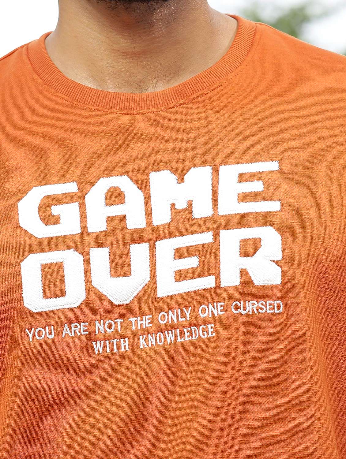 men chest print regular fit sweatshirt - 21578655 -  Standard Image - 6