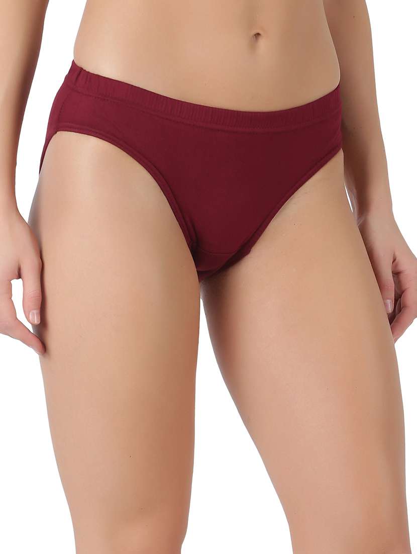 women solid cotton panty combo - 21578829 -  Standard Image - 1