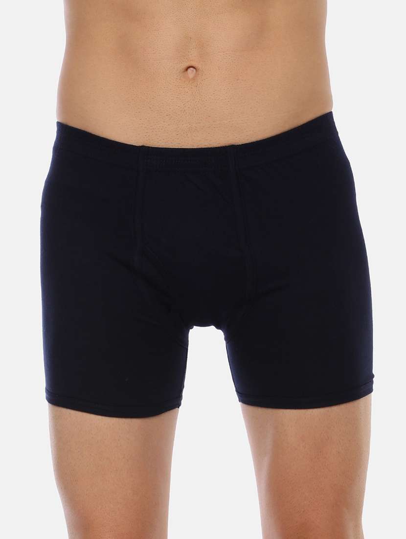 men solid cotton trunks combo - 21578923 -  Standard Image - 1