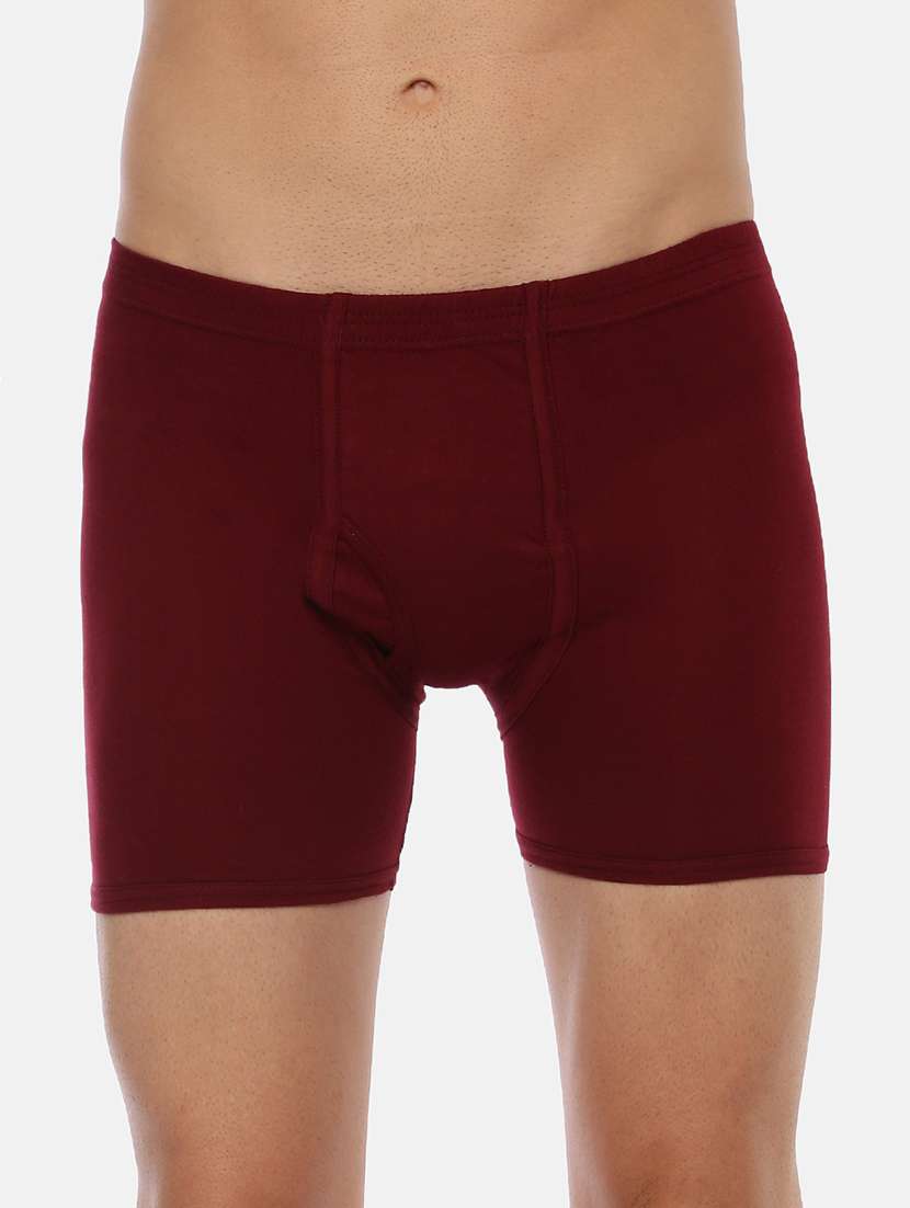 men solid cotton trunks combo - 21578925 -  Standard Image - 1