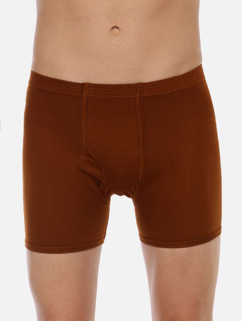 men solid cotton trunks combo - 21578928 -  Standard Image - 1