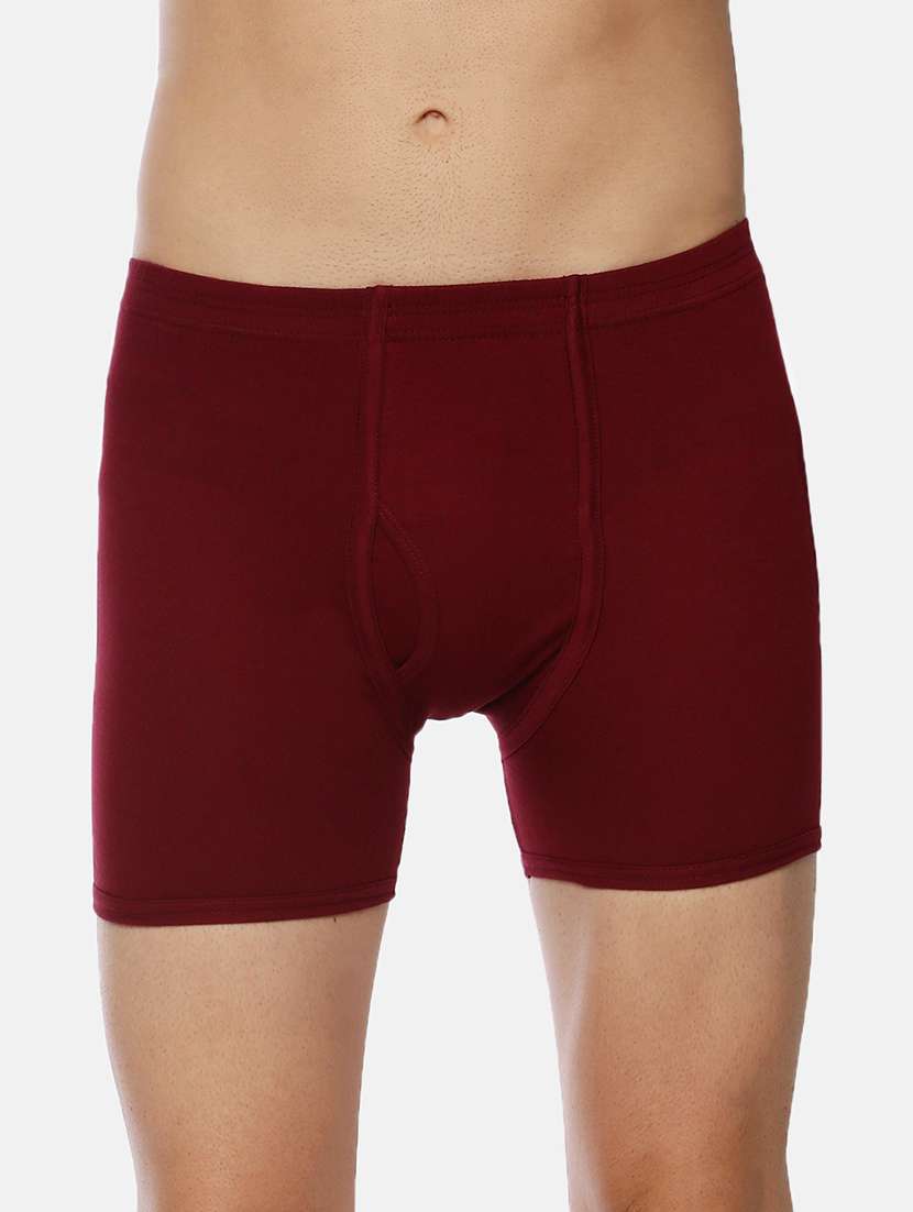 men solid cotton trunks combo - 21578929 -  Standard Image - 1