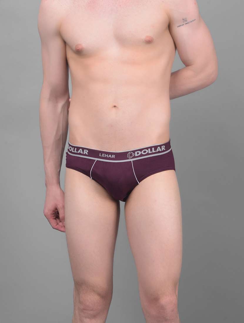 men pack of 5 solid hipster briefs - 21578953 -  Standard Image - 1