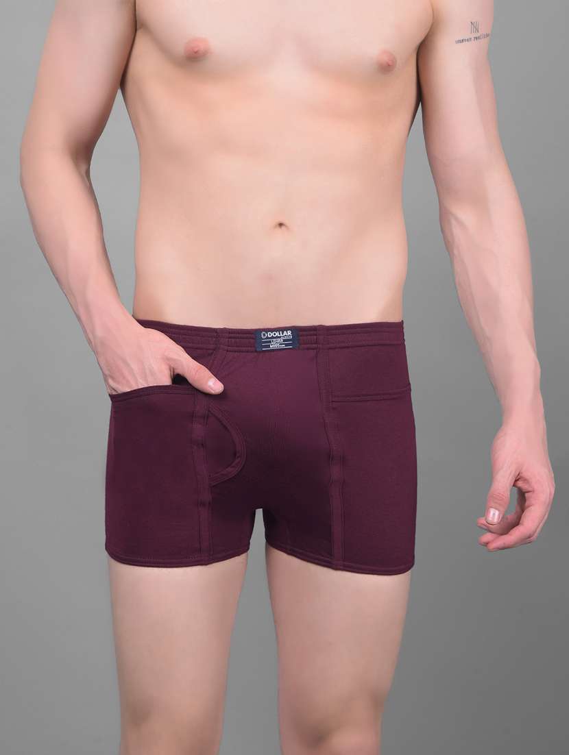 men pack of 5 solid trunks - 21578970 -  Standard Image - 1
