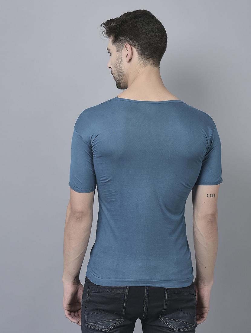 men pack of 10 solid half sleeve vest - 21579081 - Standard Image - 1
