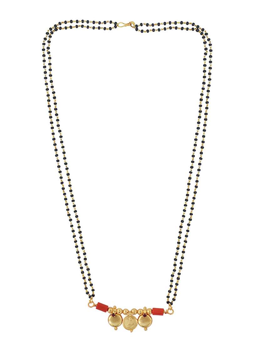 women gold metal mangalsutra - 21579577 -  Standard Image - 1
