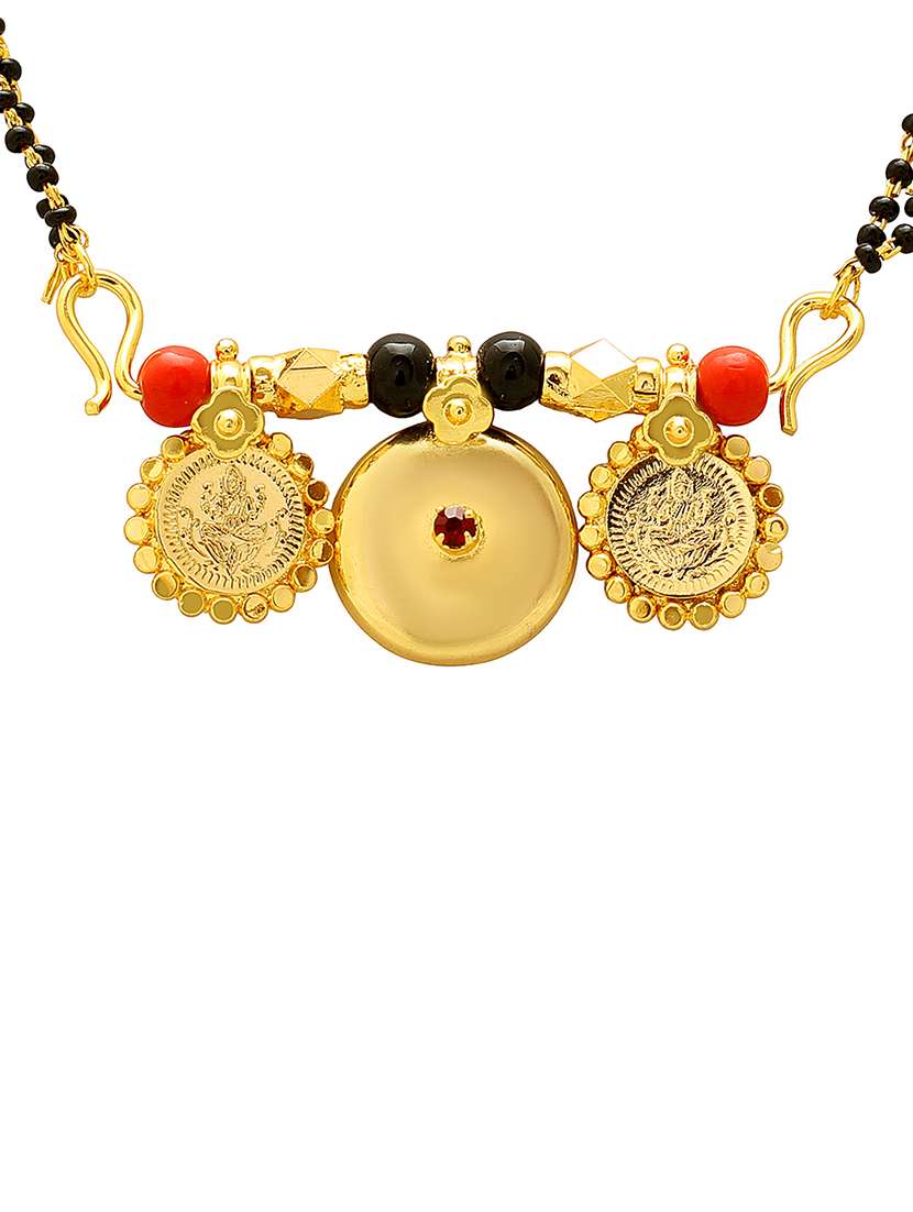 women gold metal mangalsutra - 21579579 -  Standard Image - 1