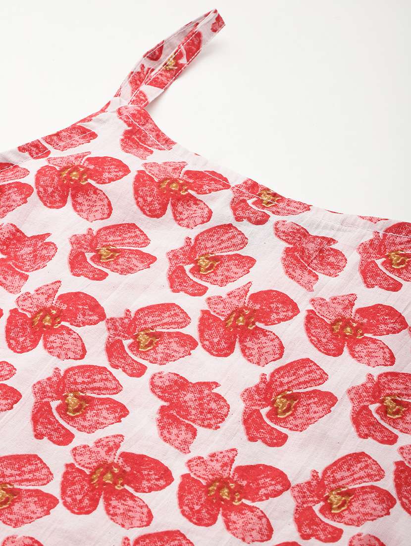 women printed sleeveless straight top - 21579979 -  Standard Image - 4