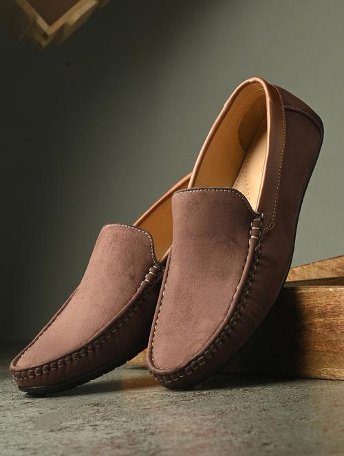 men brown slip on loafer - 21580011 -  Standard Image - 0
