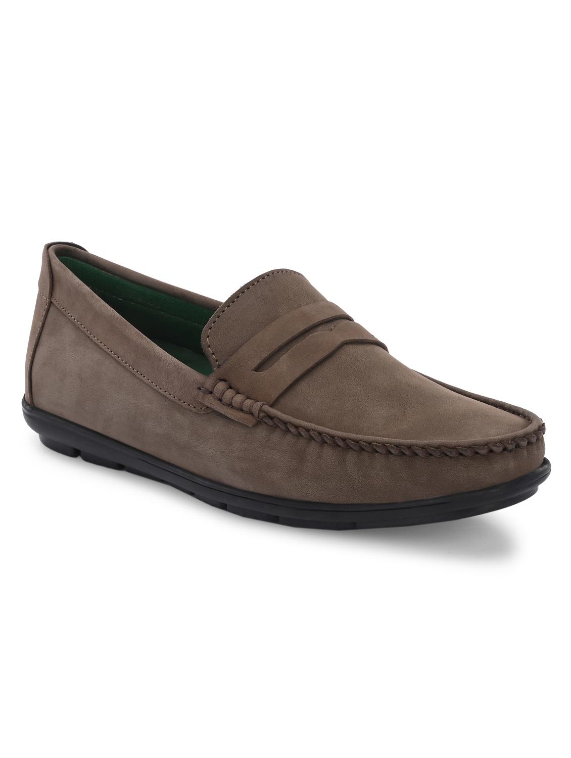 men brown slip on loafer - 21580015 - Standard Image - 1