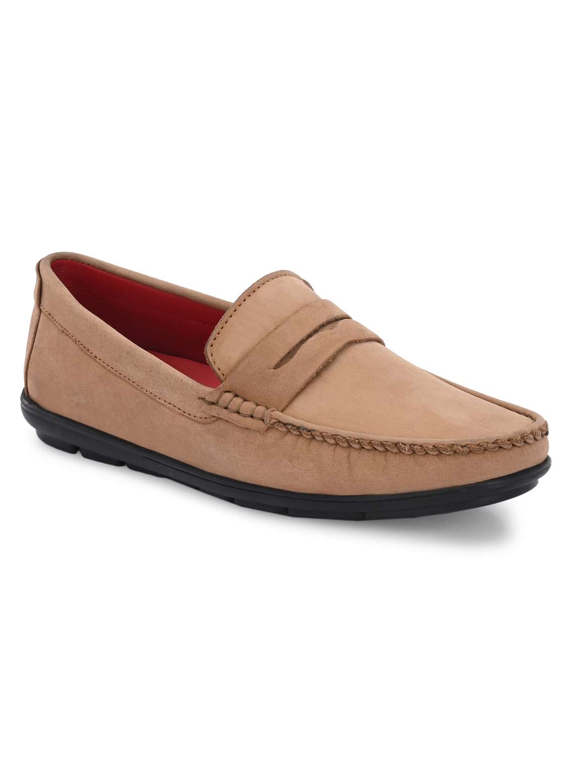 men beige slip on loafer - 21580016 - Standard Image - 1