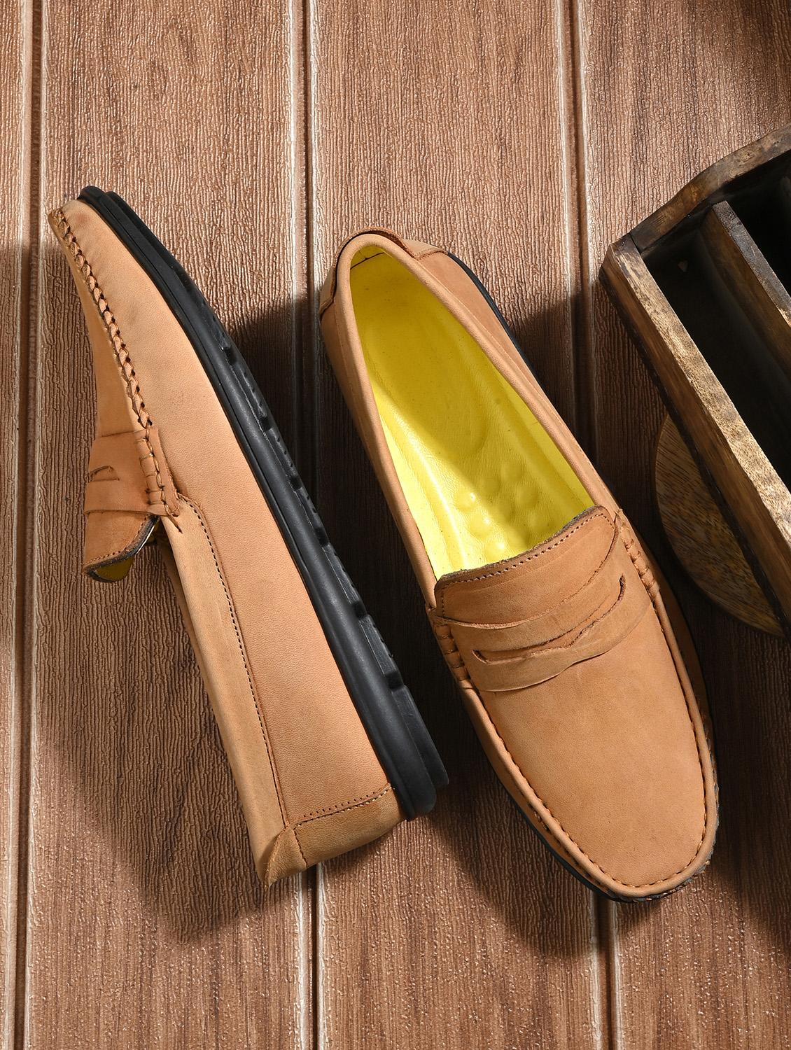 men beige slip on loafer - 21580017 - Zoom Image - 0