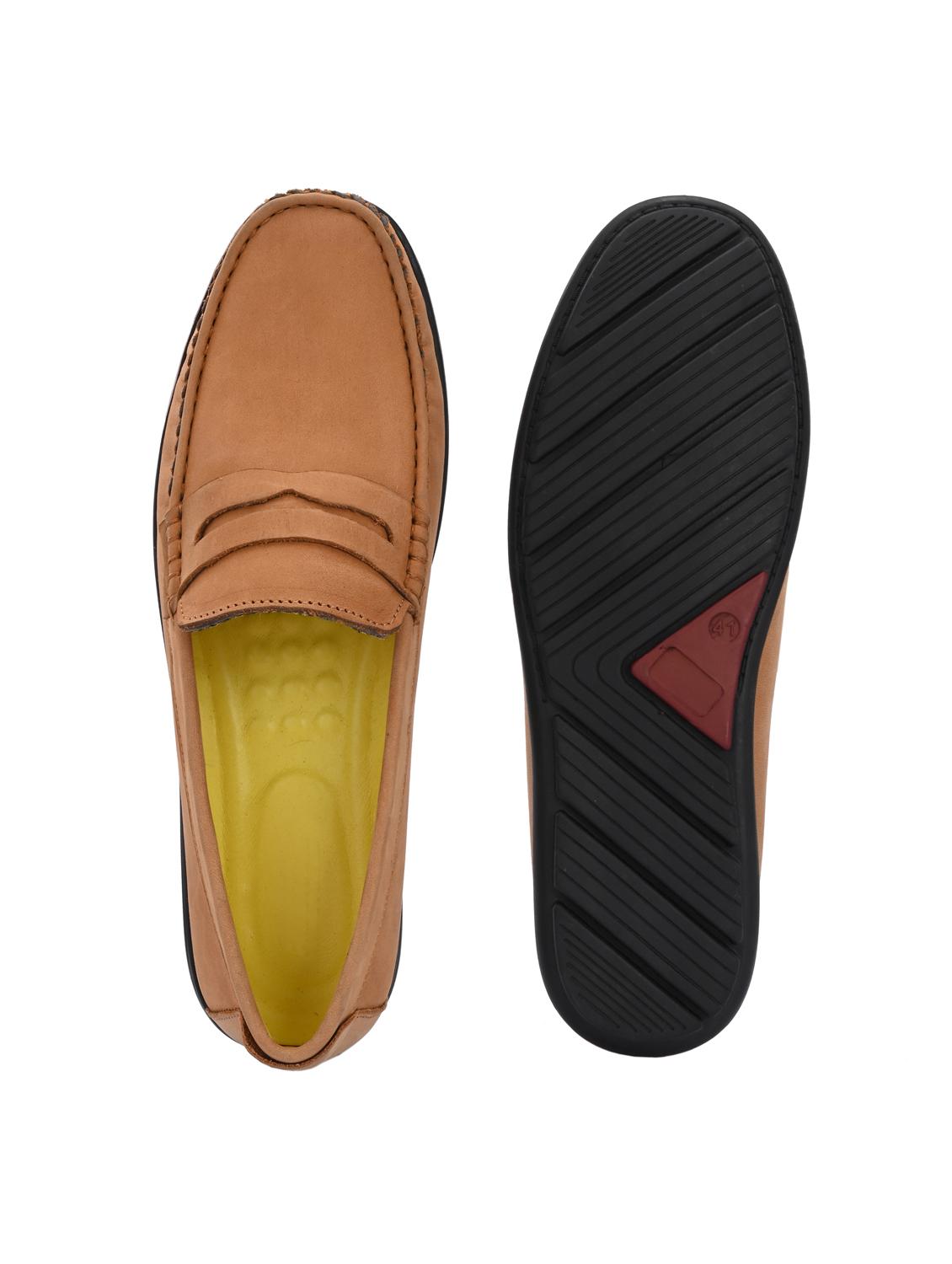 men beige slip on loafer - 21580017 - Standard Image - 4