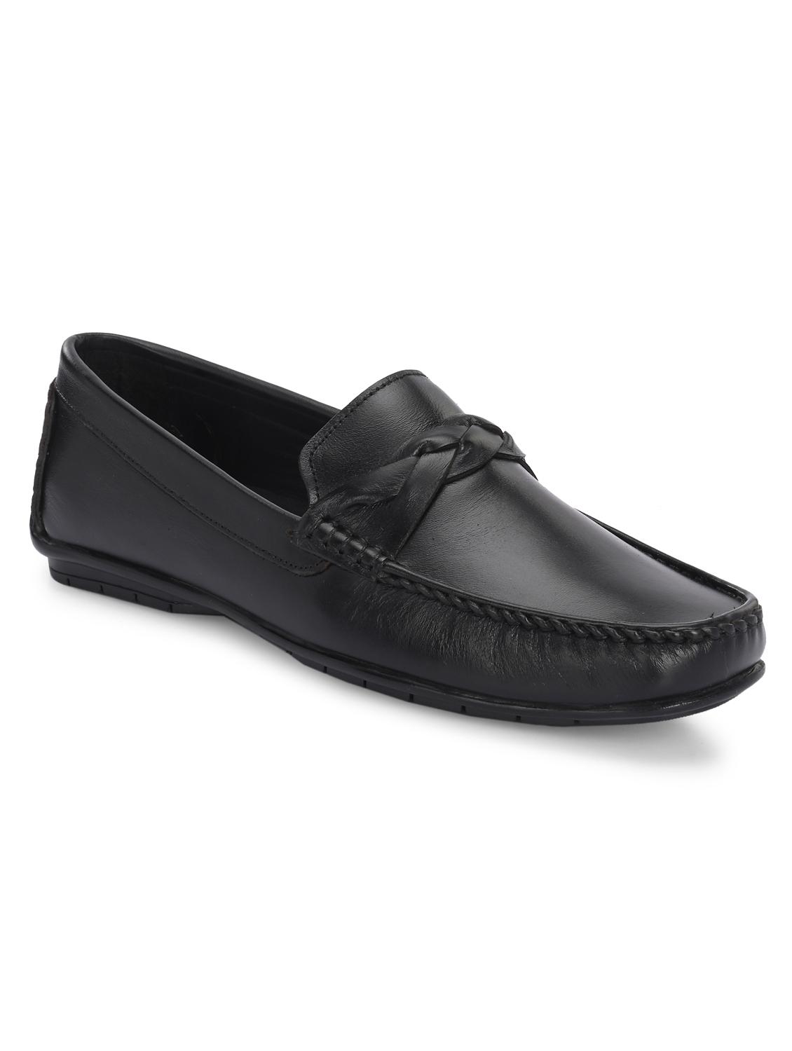 men black slip on loafer - 21580021 -  Standard Image - 1