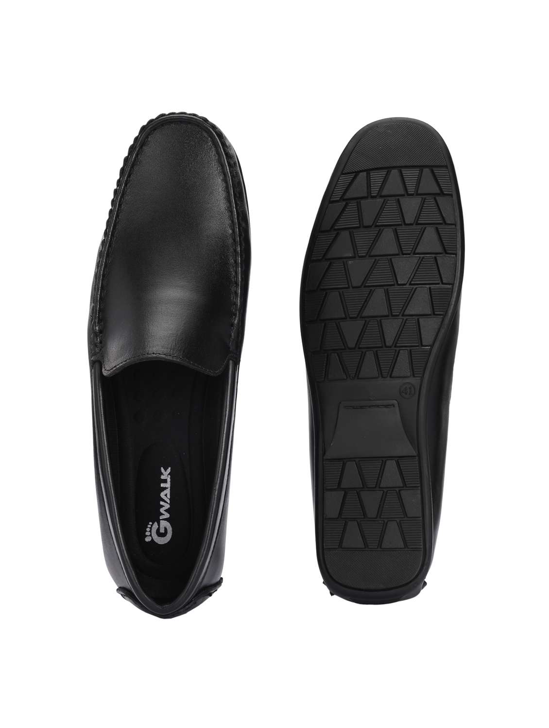 men black slip on loafer - 21580023 -  Standard Image - 4