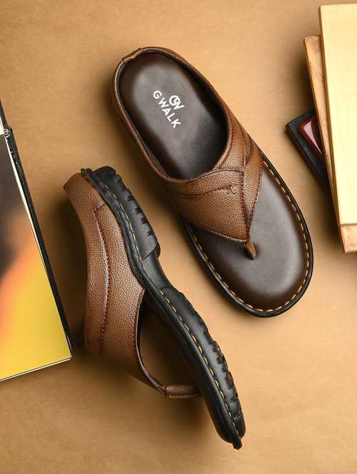 men comfortable slip on casual sandals