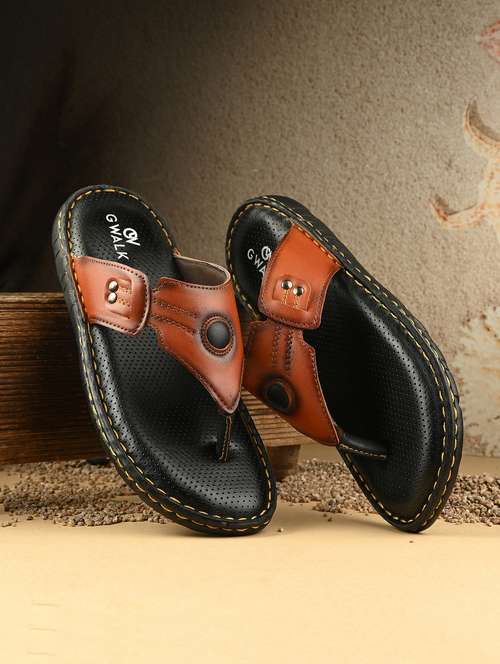 men comfortable slip on casual sandals
