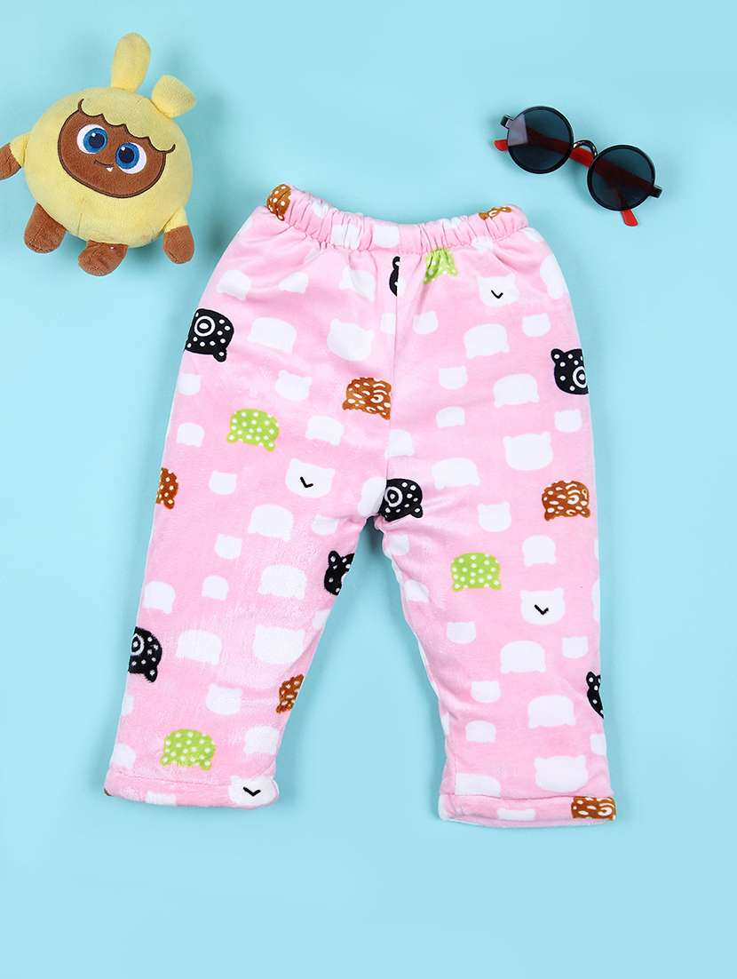 girls pink printed pyjama - 21580965 -  Standard Image - 1